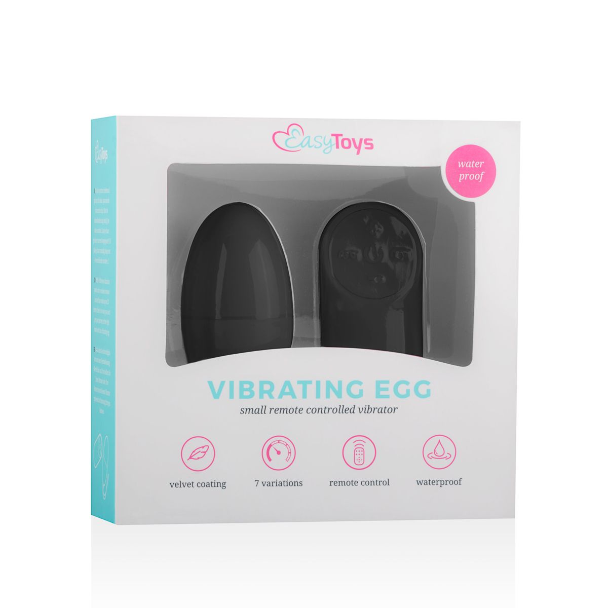 - Vibratie Ei - Zwart
