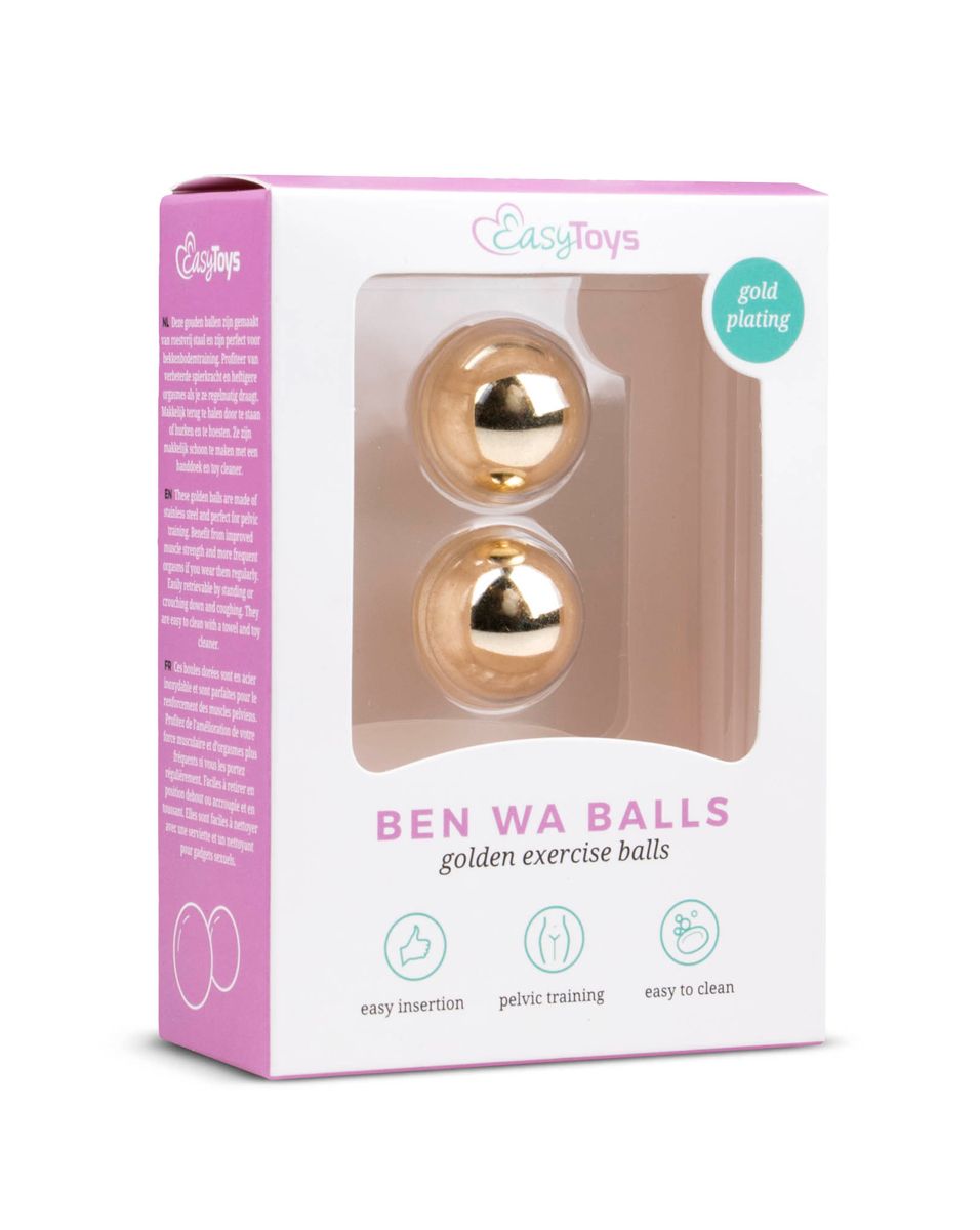 Ben Wa Ballen 22mm - Goudkleurig