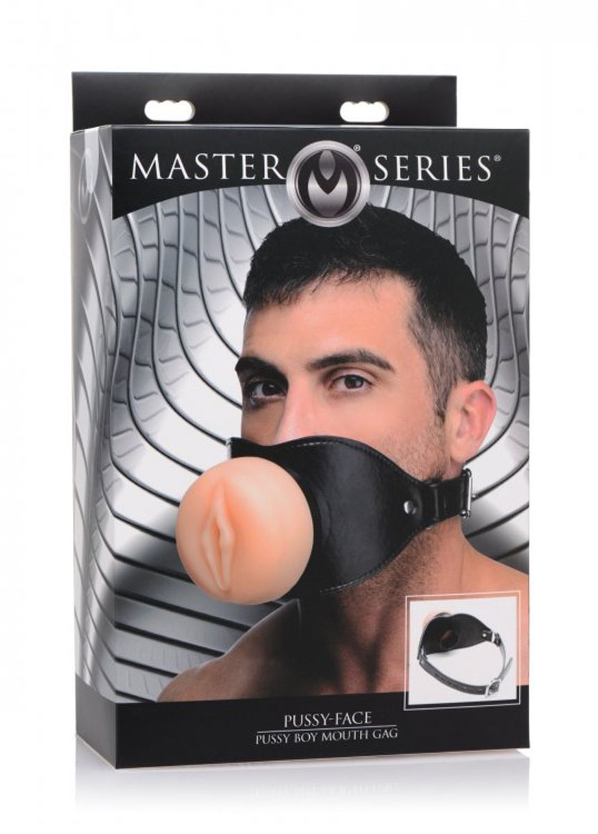 Pussy Face Vagina Gag