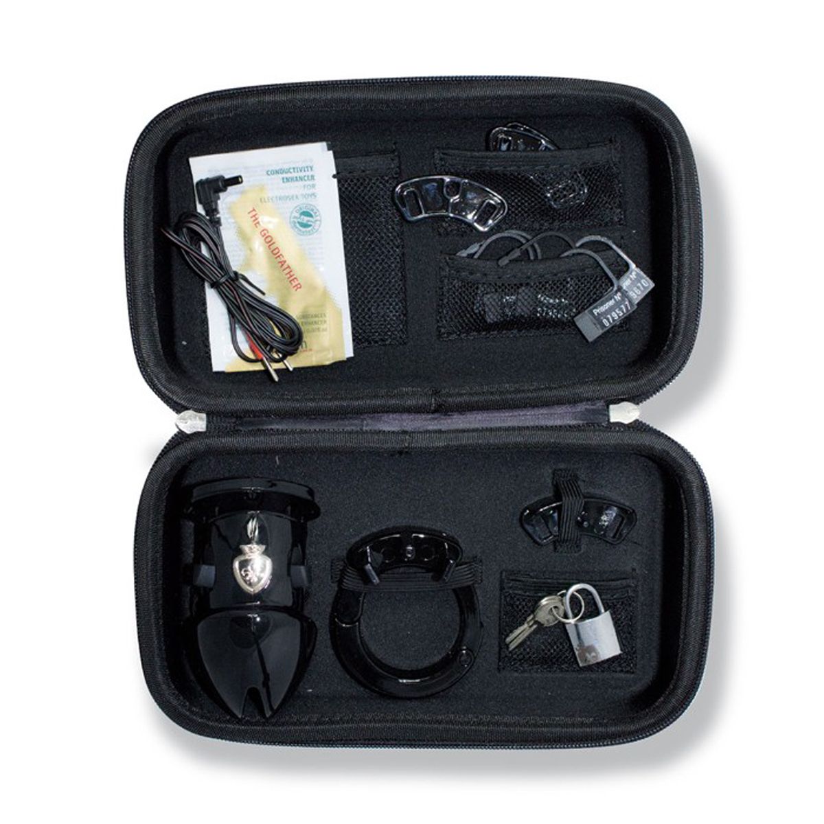 Mystim - Pubic Enemy No1 Cock Cage - Black Edition