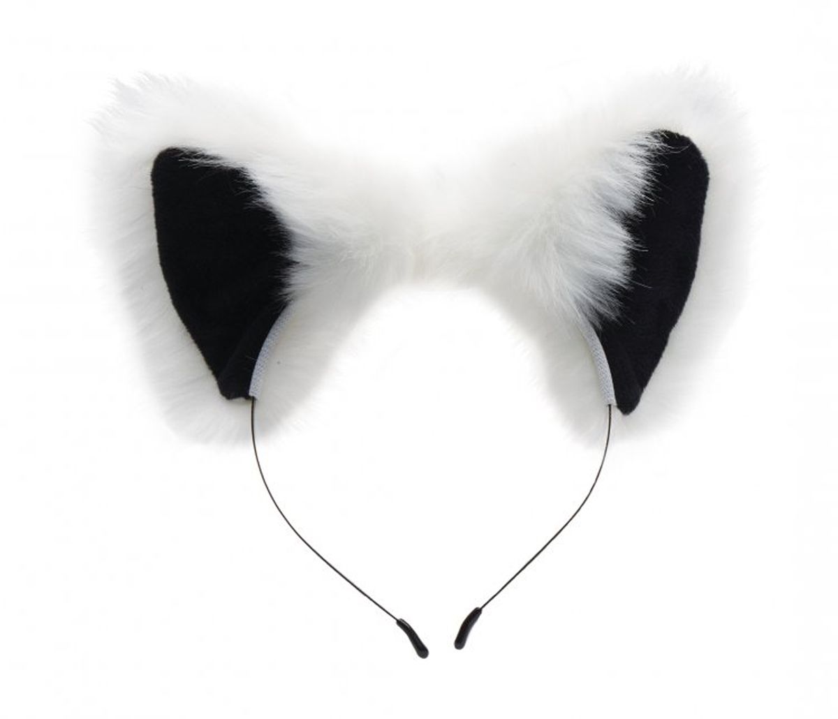 White Fox Buttplug & Haarband Set