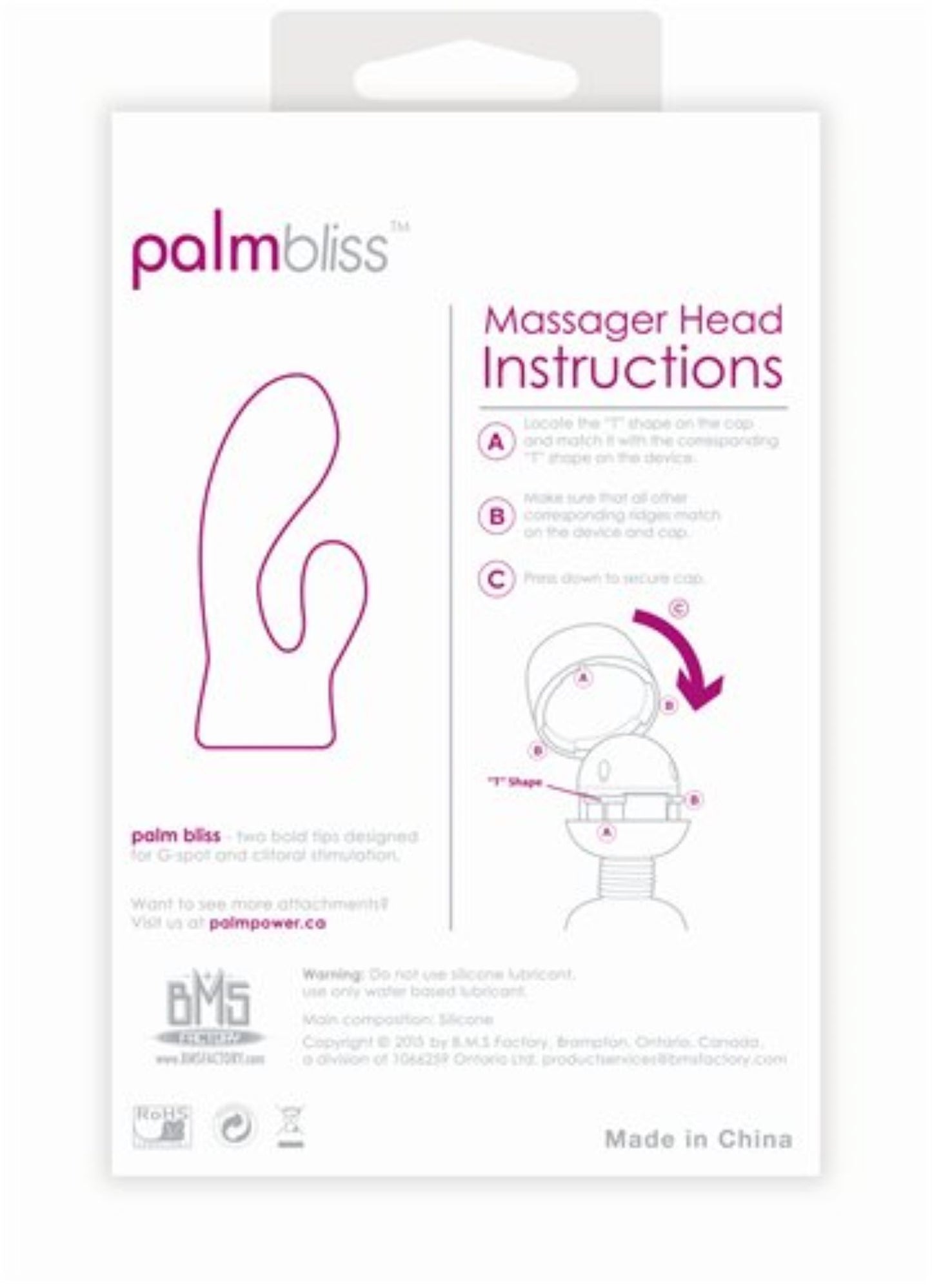 Palm Power - Siliconen Opzetstuk Palm Bliss
