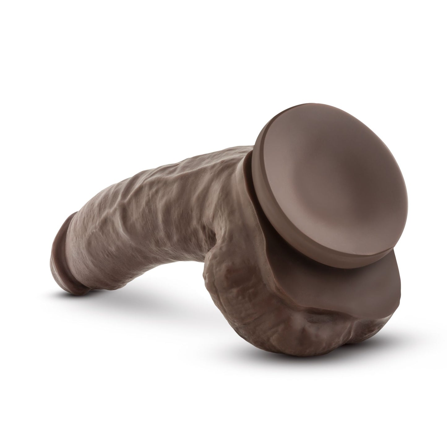 Dr. Skin - Mr. Mayor Dildo Met Zuignap 22,8 cm - Chocolate