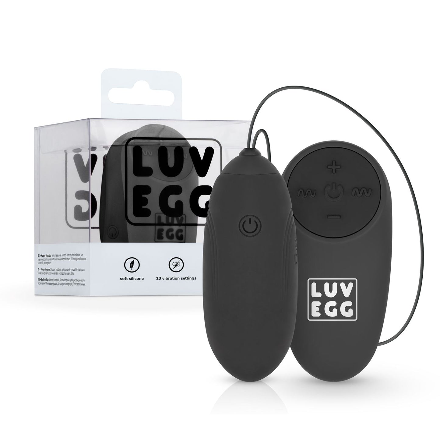LUV EGG - Zwart