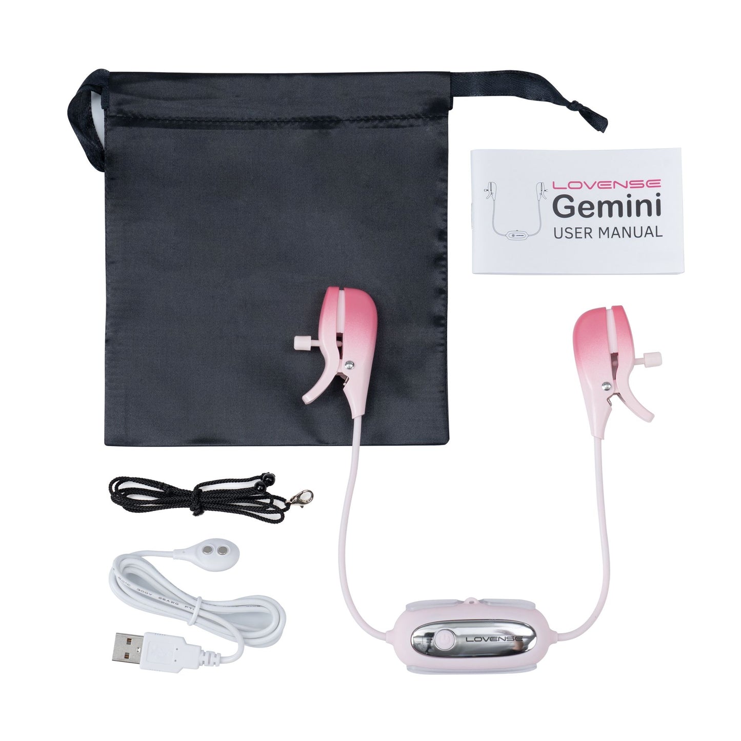 Lovense - Gemini Vibrerende Tepelklemmen App Controlled