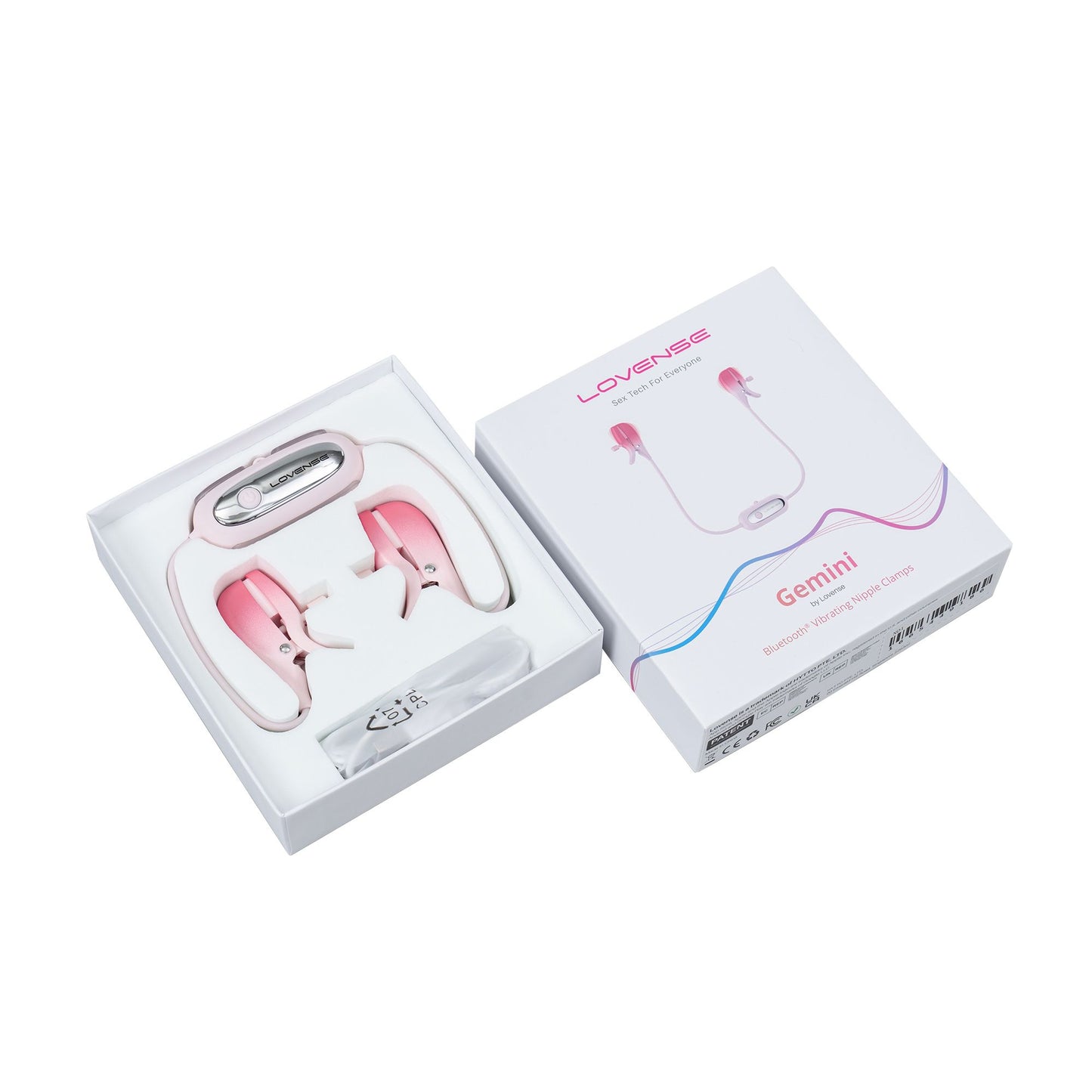 Lovense - Gemini Vibrerende Tepelklemmen App Controlled