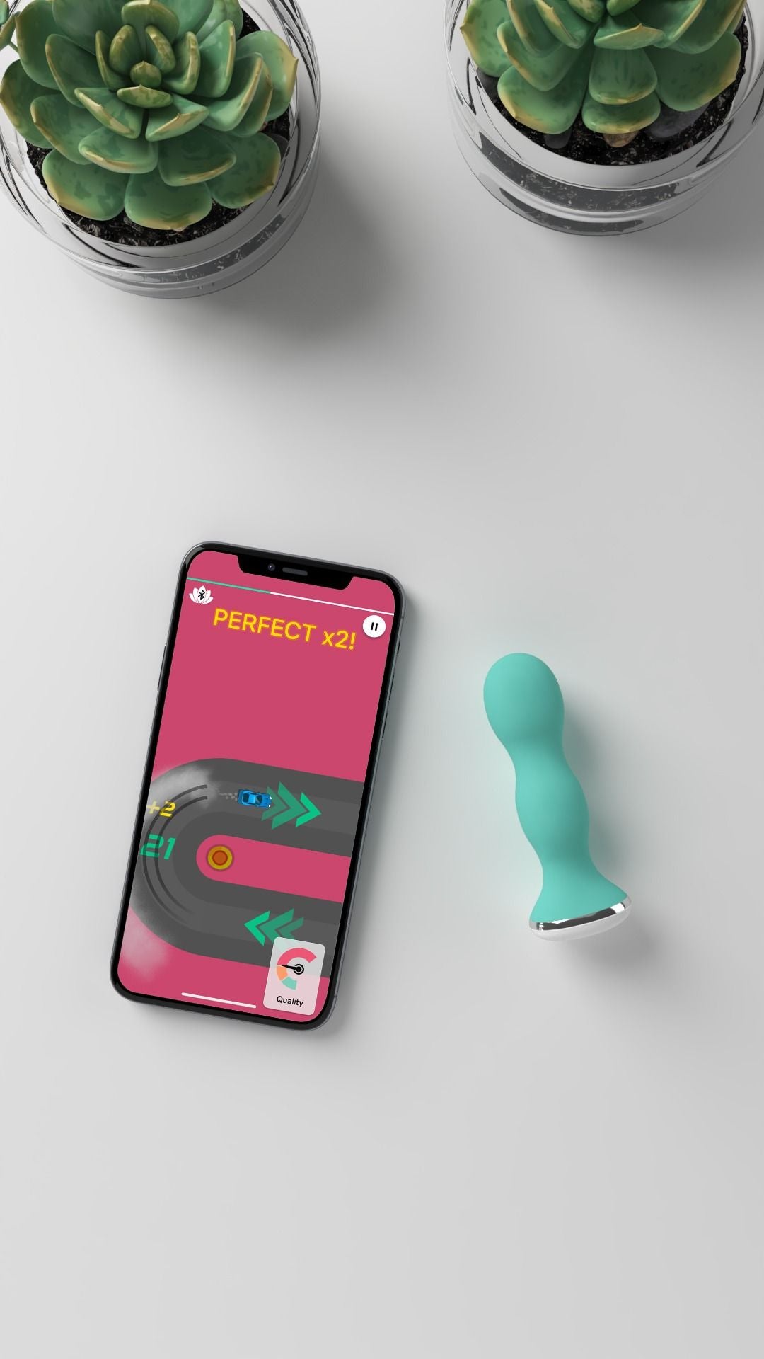 Perifit Care Bekkenbodem Trainer App Controlled - Lindegroen
