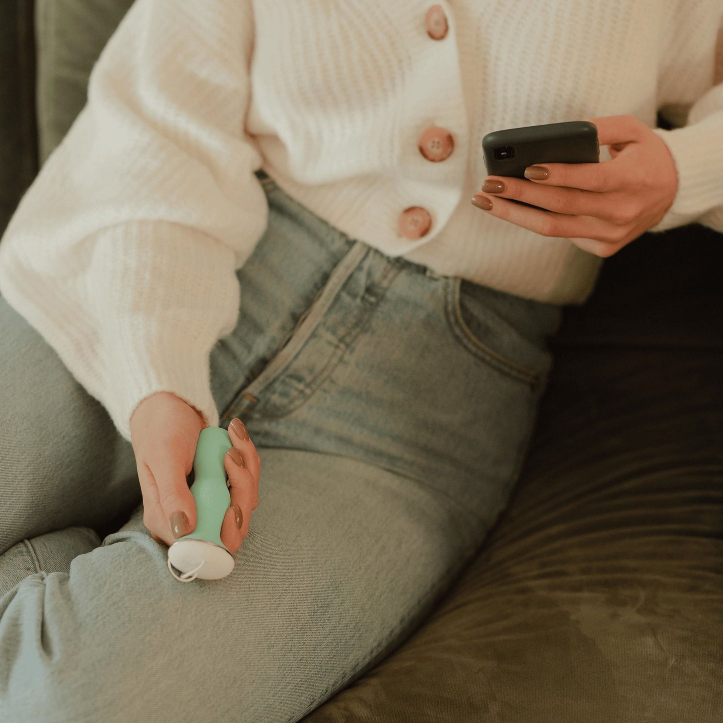 Perifit Care Bekkenbodem Trainer App Controlled - Lindegroen