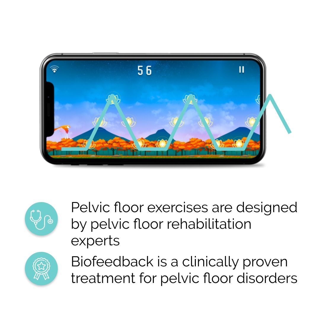 Perifit Care Bekkenbodem Trainer App Controlled - Roze