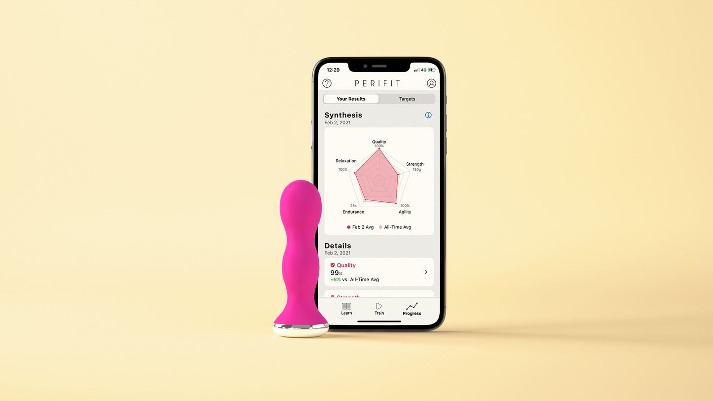 Perifit Care Bekkenbodem Trainer App Controlled - Roze