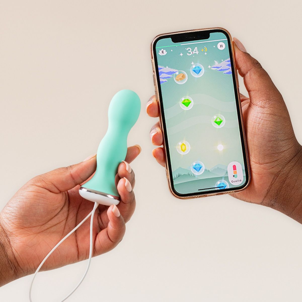 Perifit Care Bekkenbodem Trainer App Controlled - Lindegroen
