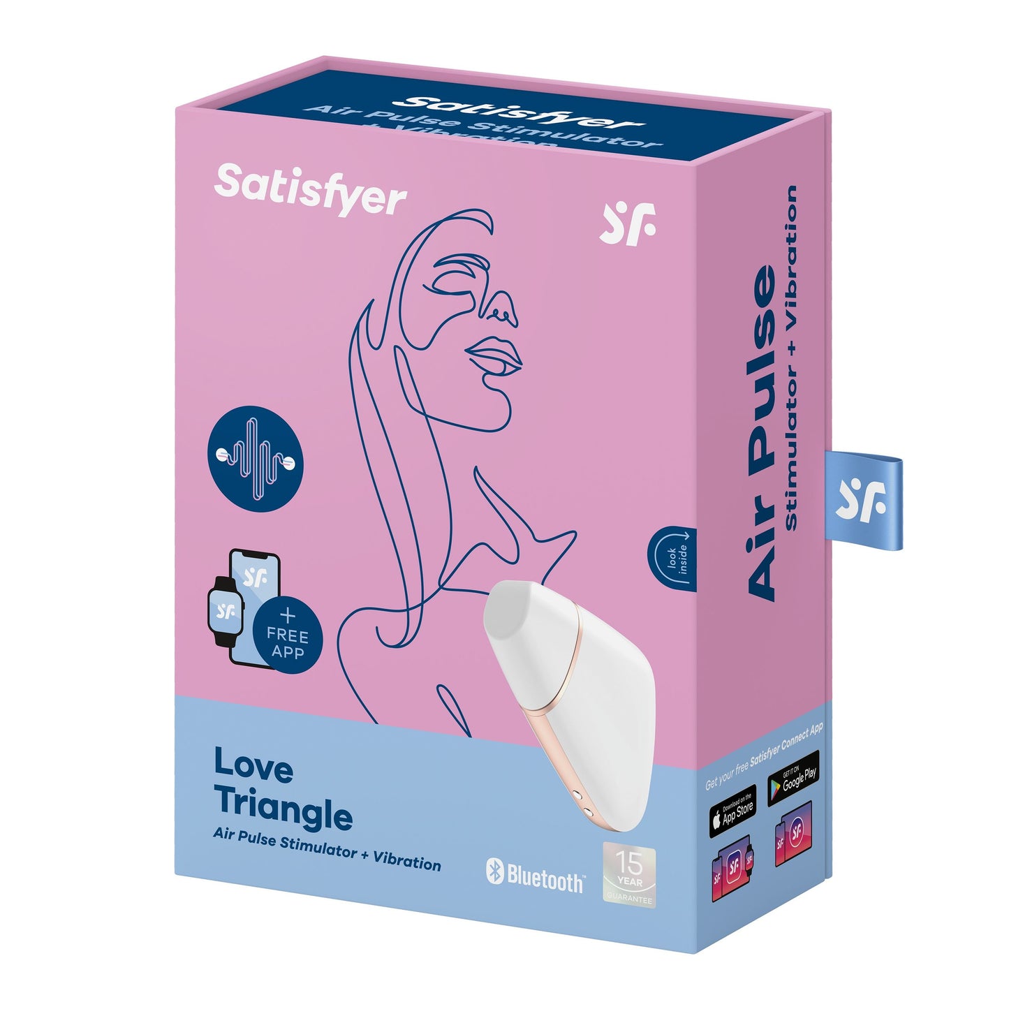 Satisfyer Love Triangle Luchtdrukvibrator