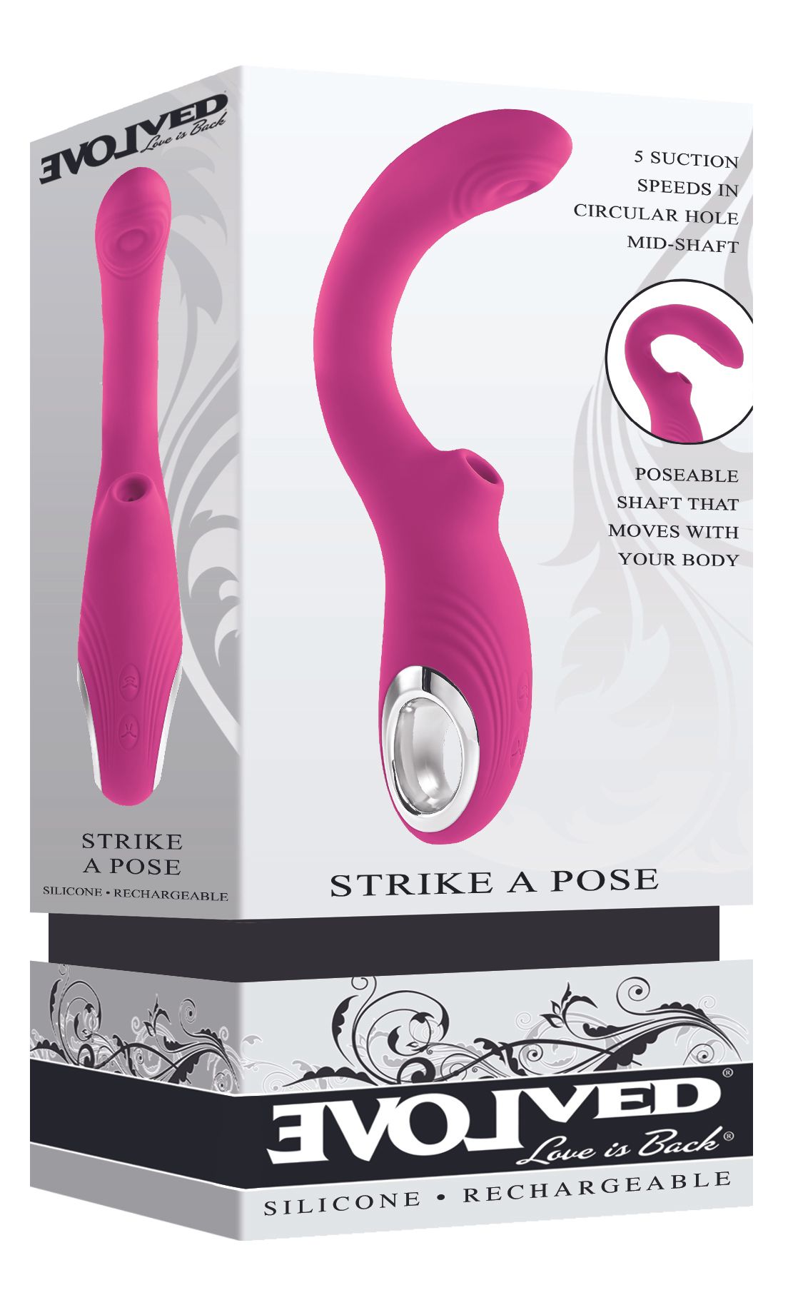 Evolved - Strike a Pose Tarzan Vibrator - Paars