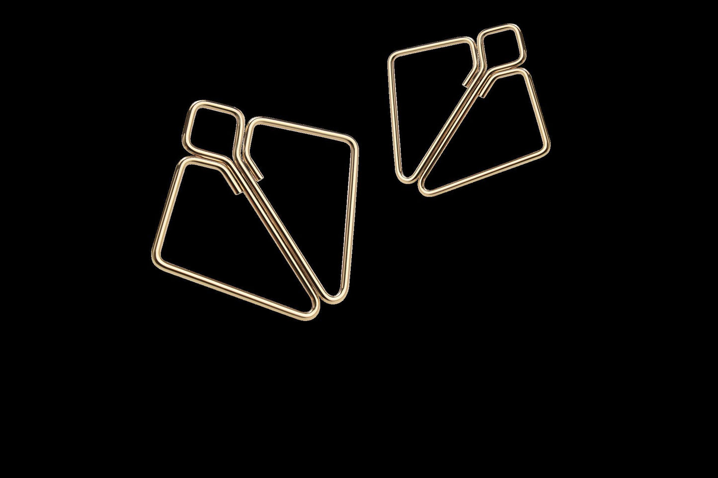 LOCKINK - Tepelklemmen met Zware Hanger - goud