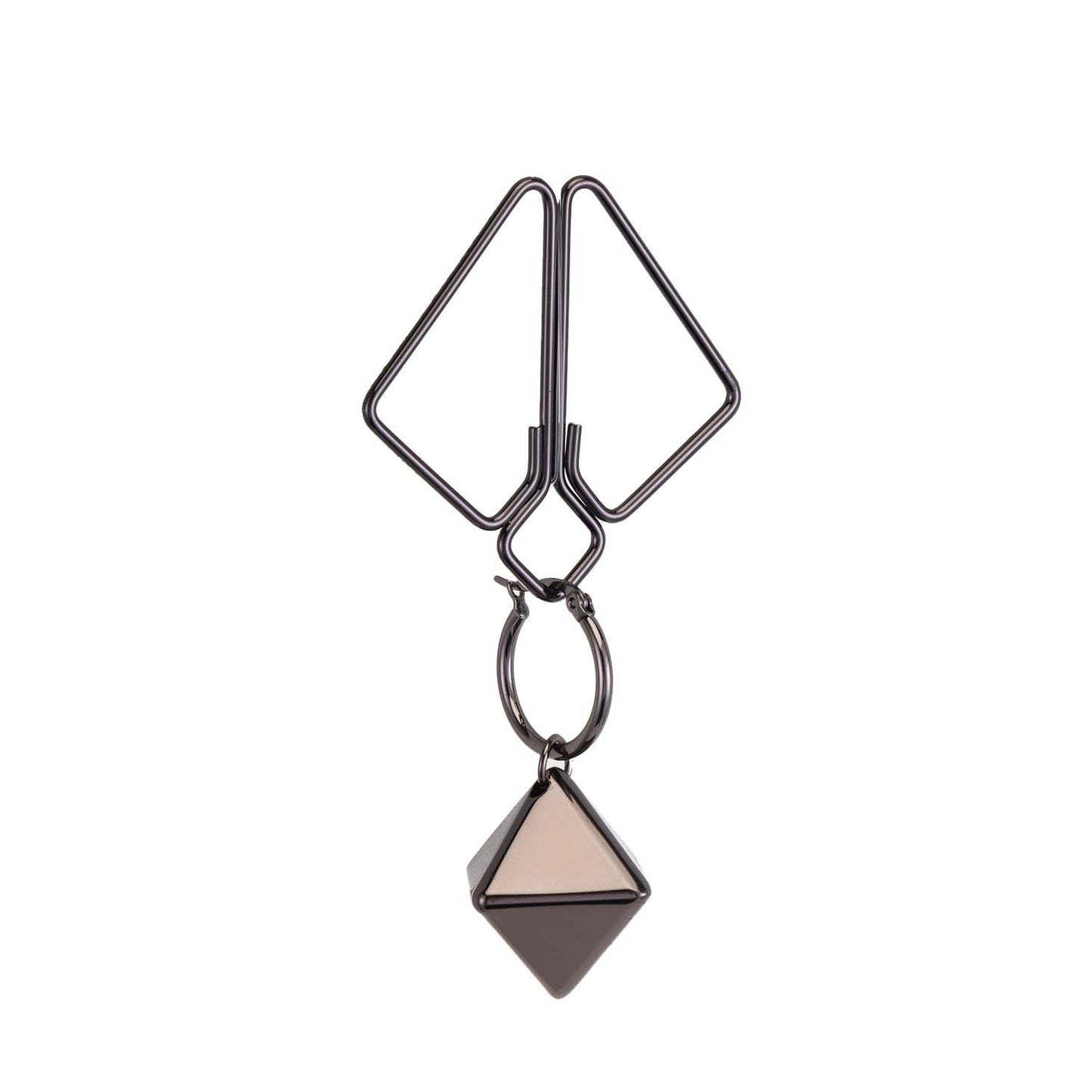 LOCKINK - Tepelklemmen met Zware Hanger - grijs