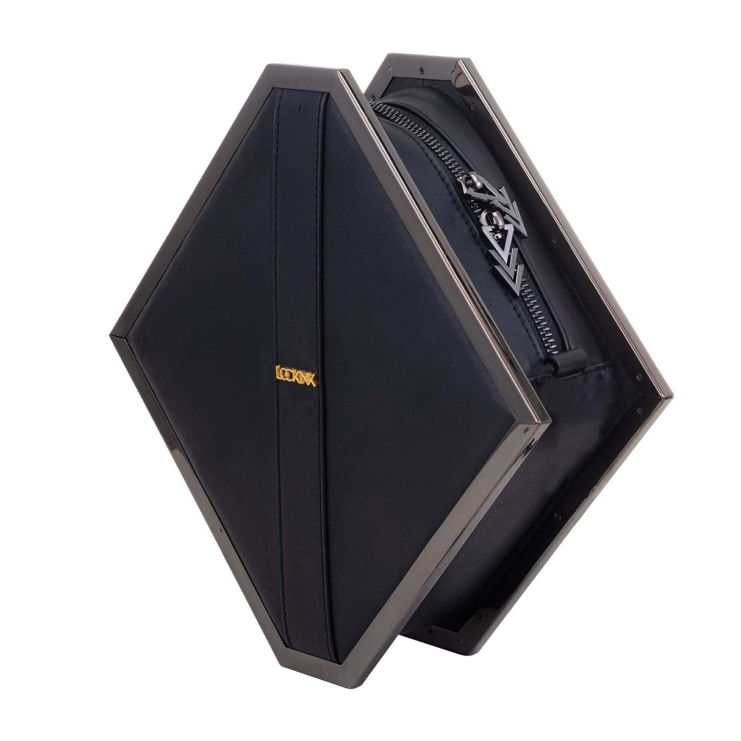 LOCKINK - Mysterious Square Kink Bag - zwart