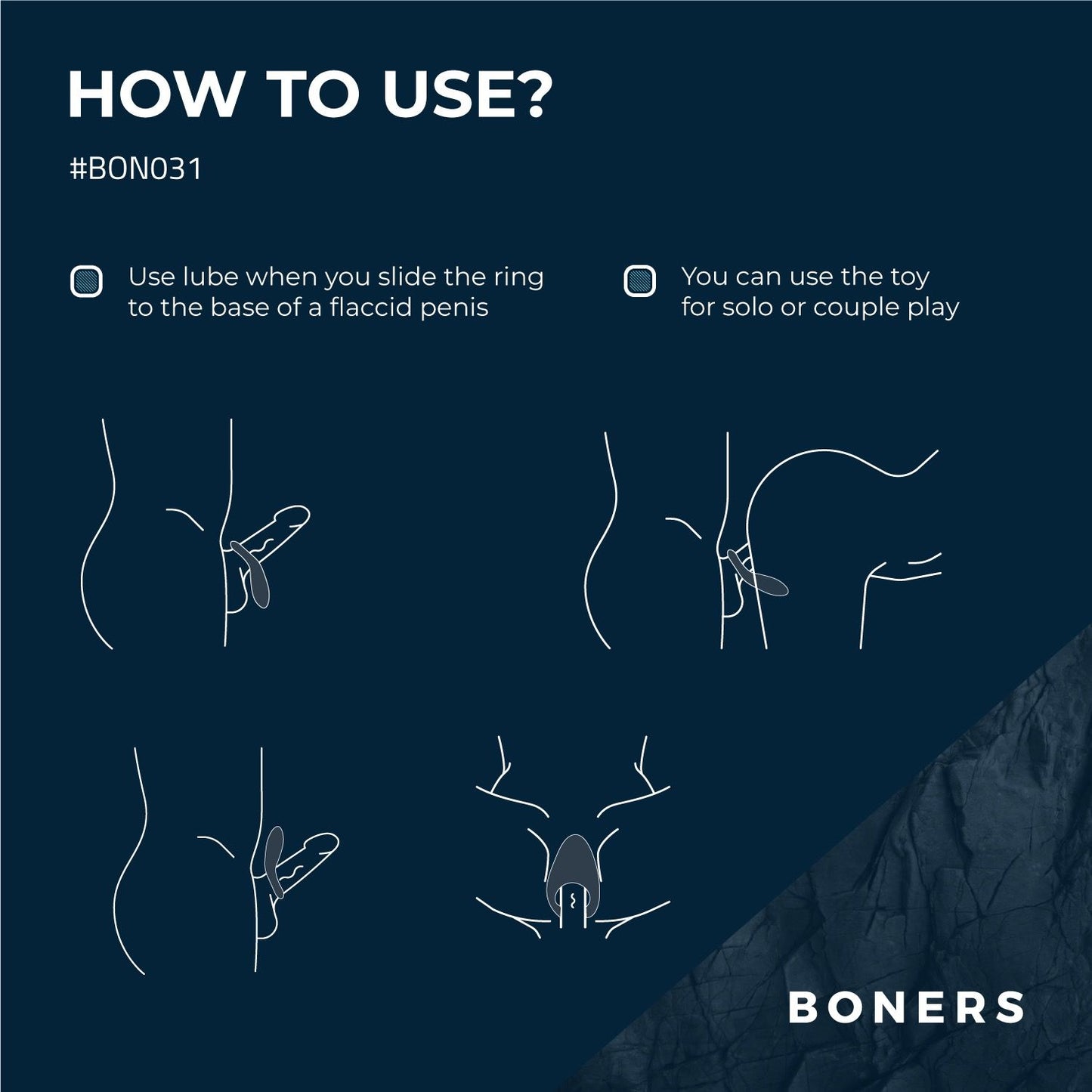 Boners - Vibrerende Cockring