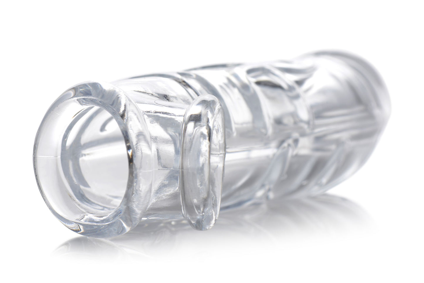 Clear Extender Gebogen Penissleeve