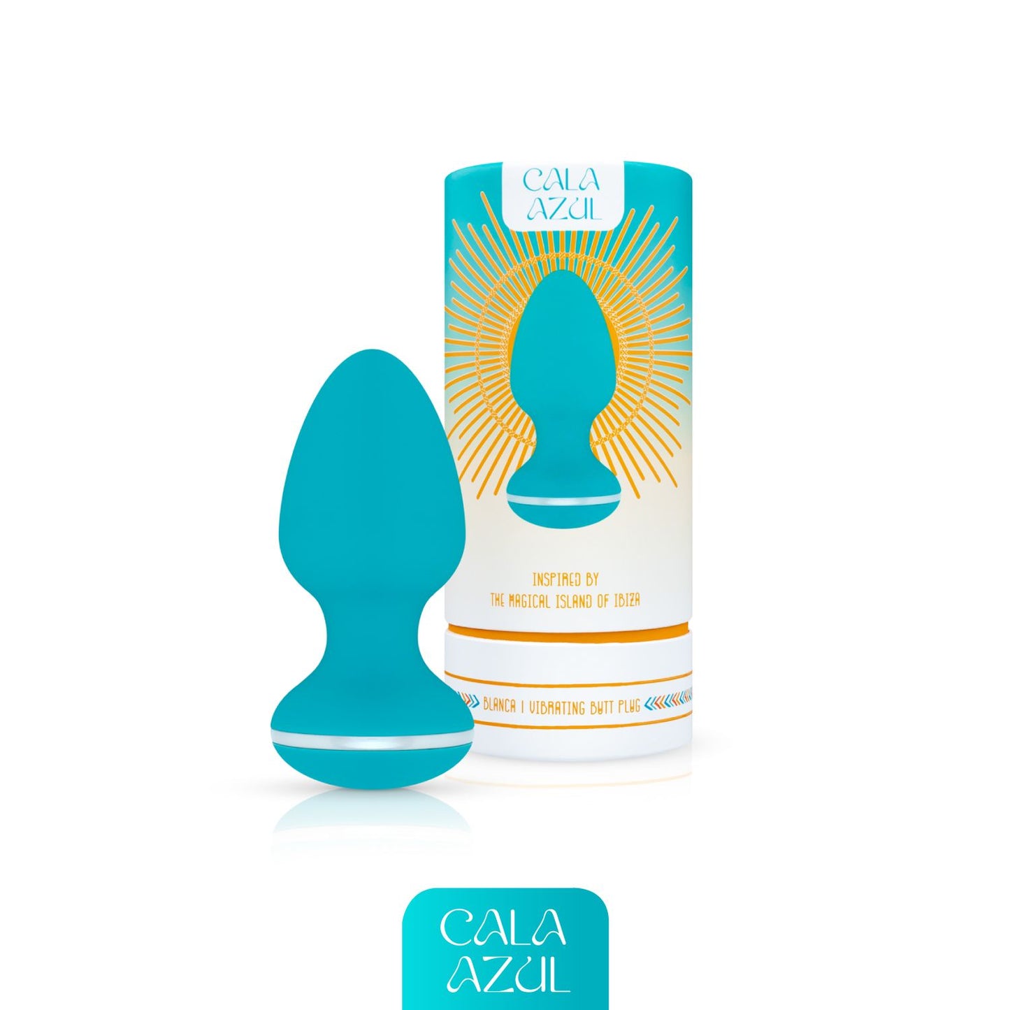 Cala Azul - Blanca Vibrerende Anaal Plug