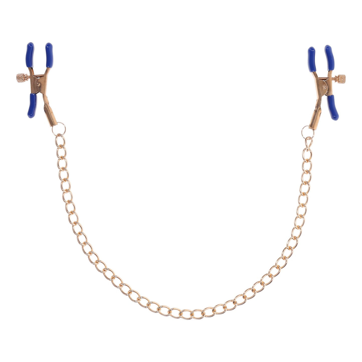 Cougar Tepelklemmen met Ketting - Goud