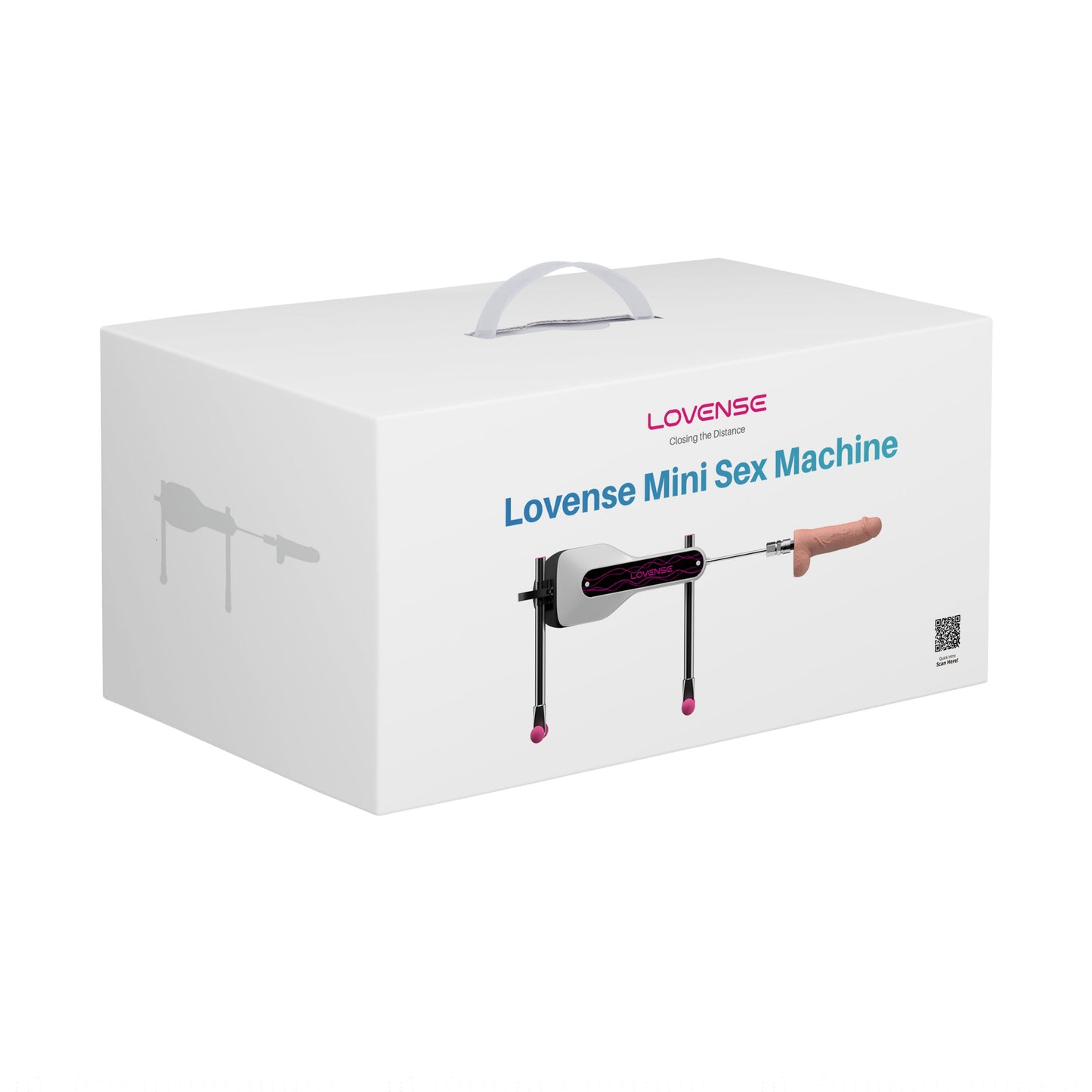Lovense - Mini Sex Machine - wit