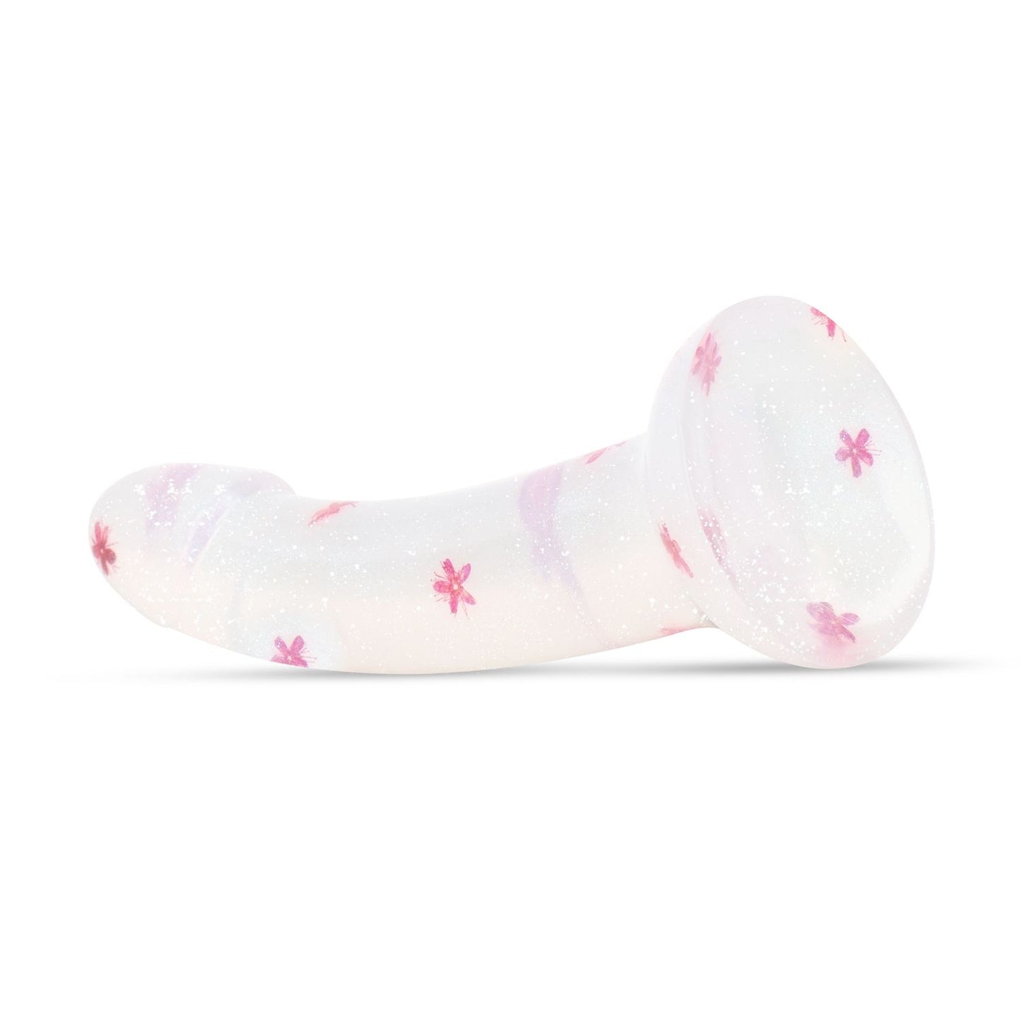 Dildo Collection - Flower Power - Kleine dildo met roze bloemen