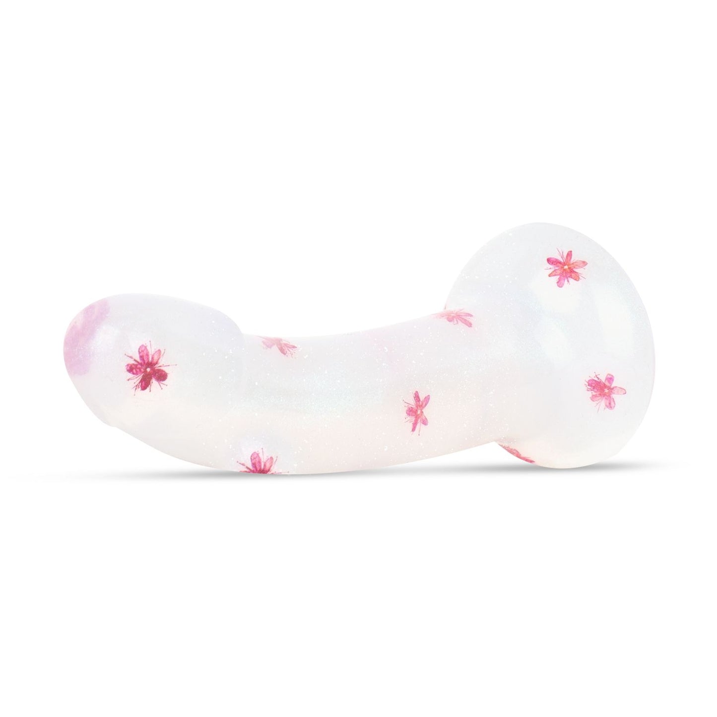 Dildo Collection - Flower Power - Kleine dildo met roze bloemen