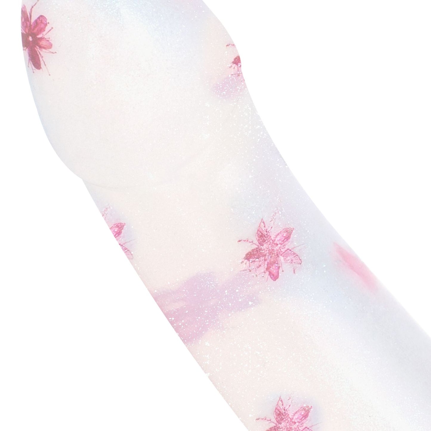 Dildo Collection - Flower Power - Kleine dildo met roze bloemen