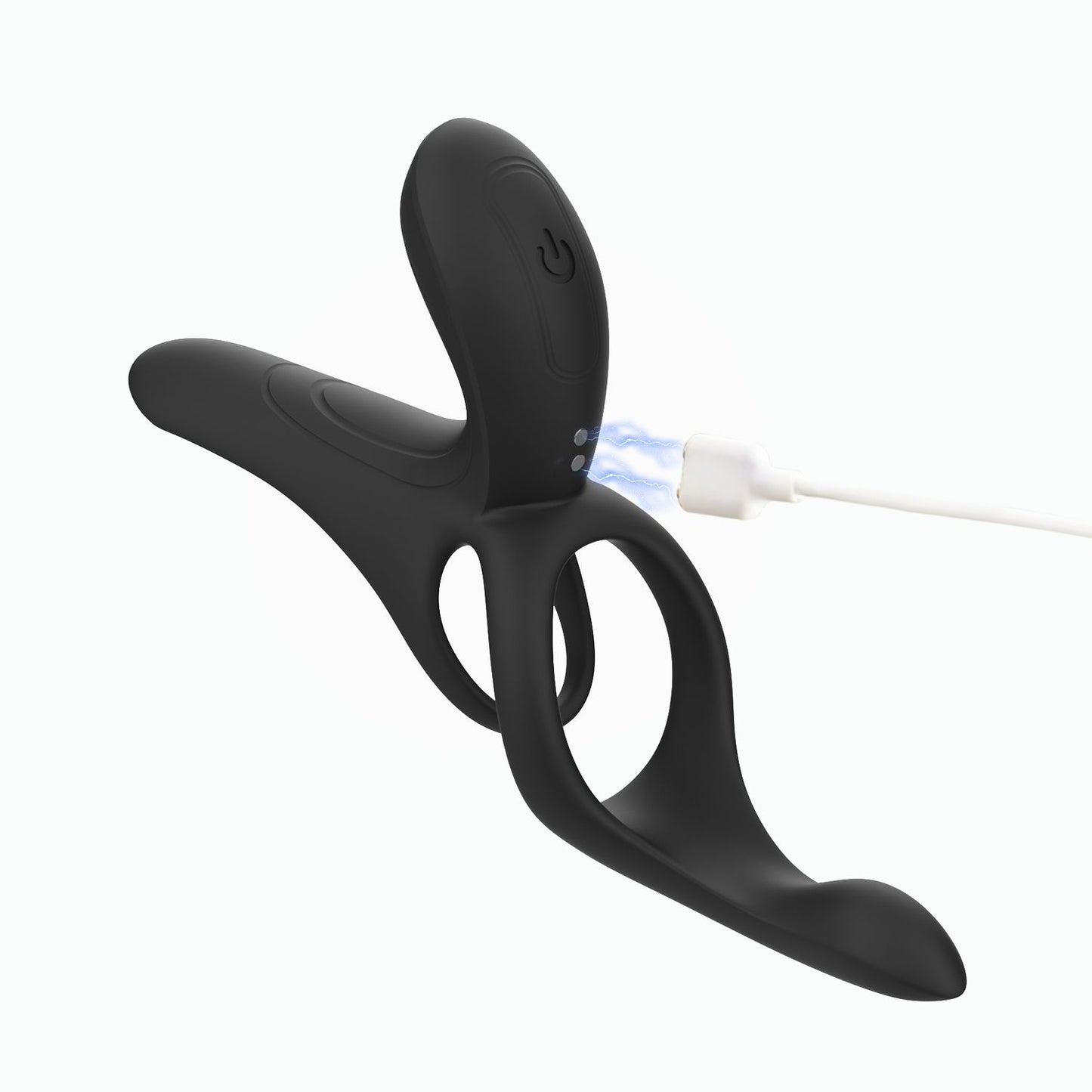 HoneyPlayBox - Pleasure Pivot App-bestuurde Vibrator voor Koppels Zwart