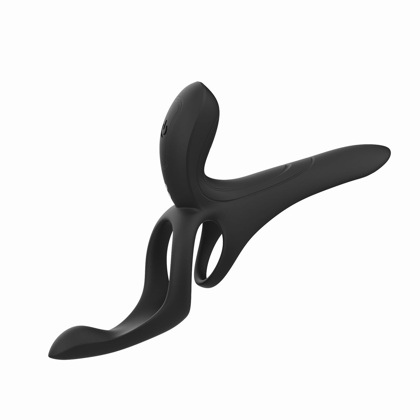 HoneyPlayBox - Pleasure Pivot App-bestuurde Vibrator voor Koppels Zwart