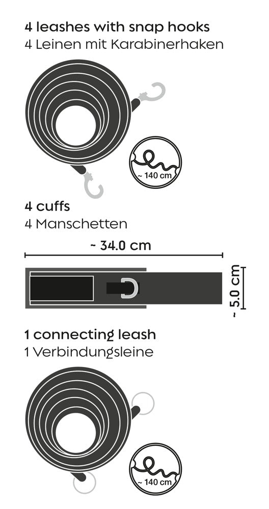 Bondage Set 9 pcs.