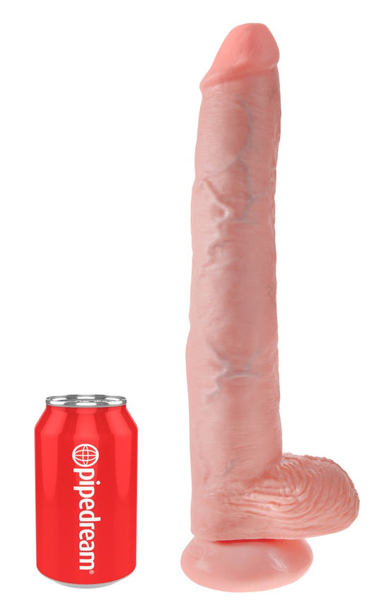 King Cock 14" Cock with Balls