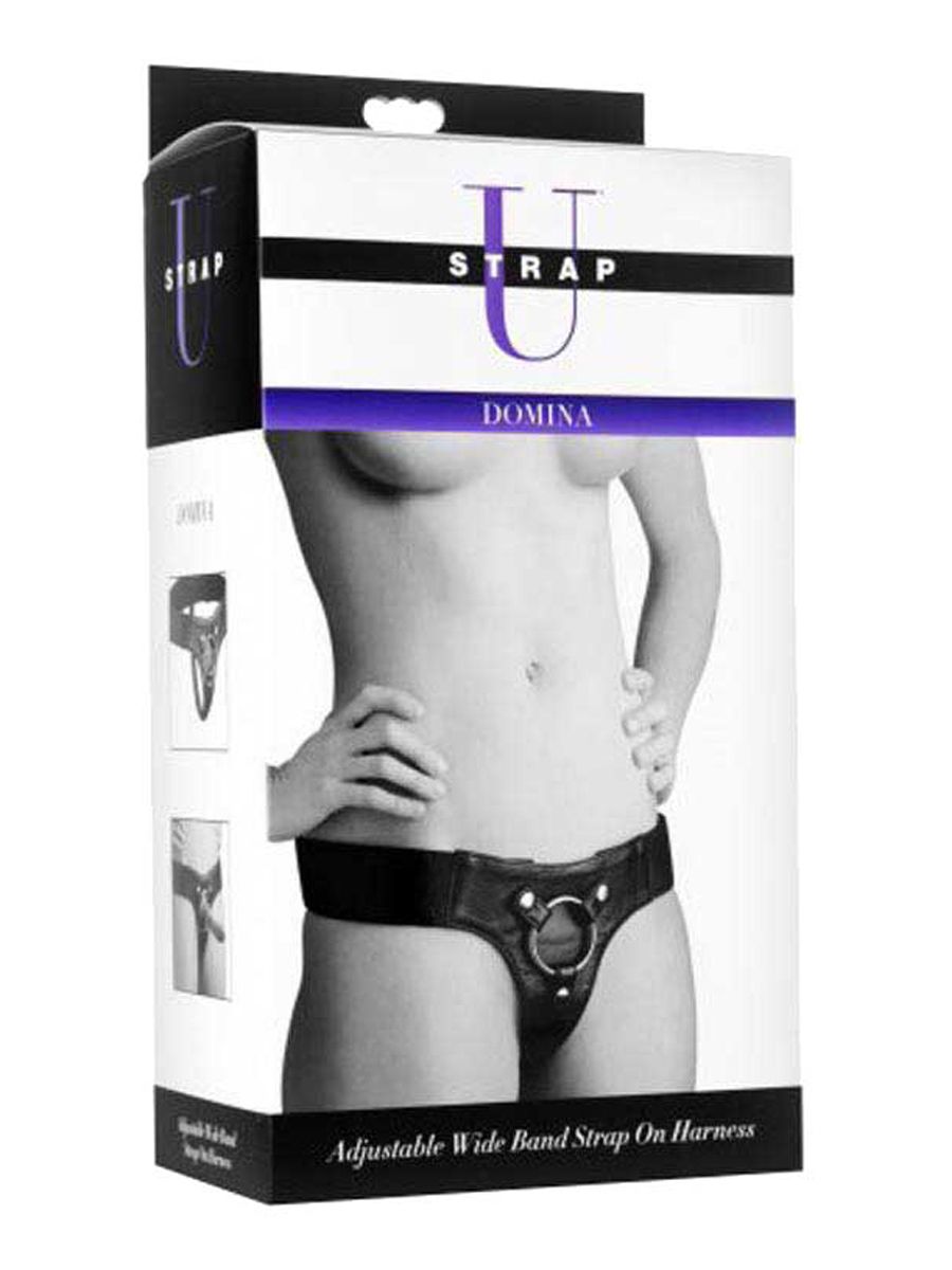 Leren Strap On Harnas - Zwart