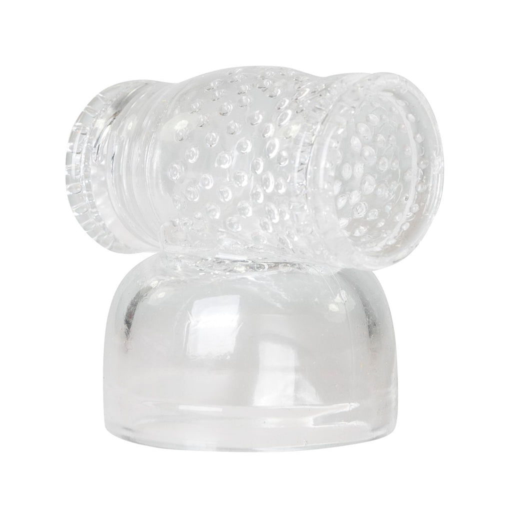 Wand Collection – Opzetstuk Met Masturbator - Clear