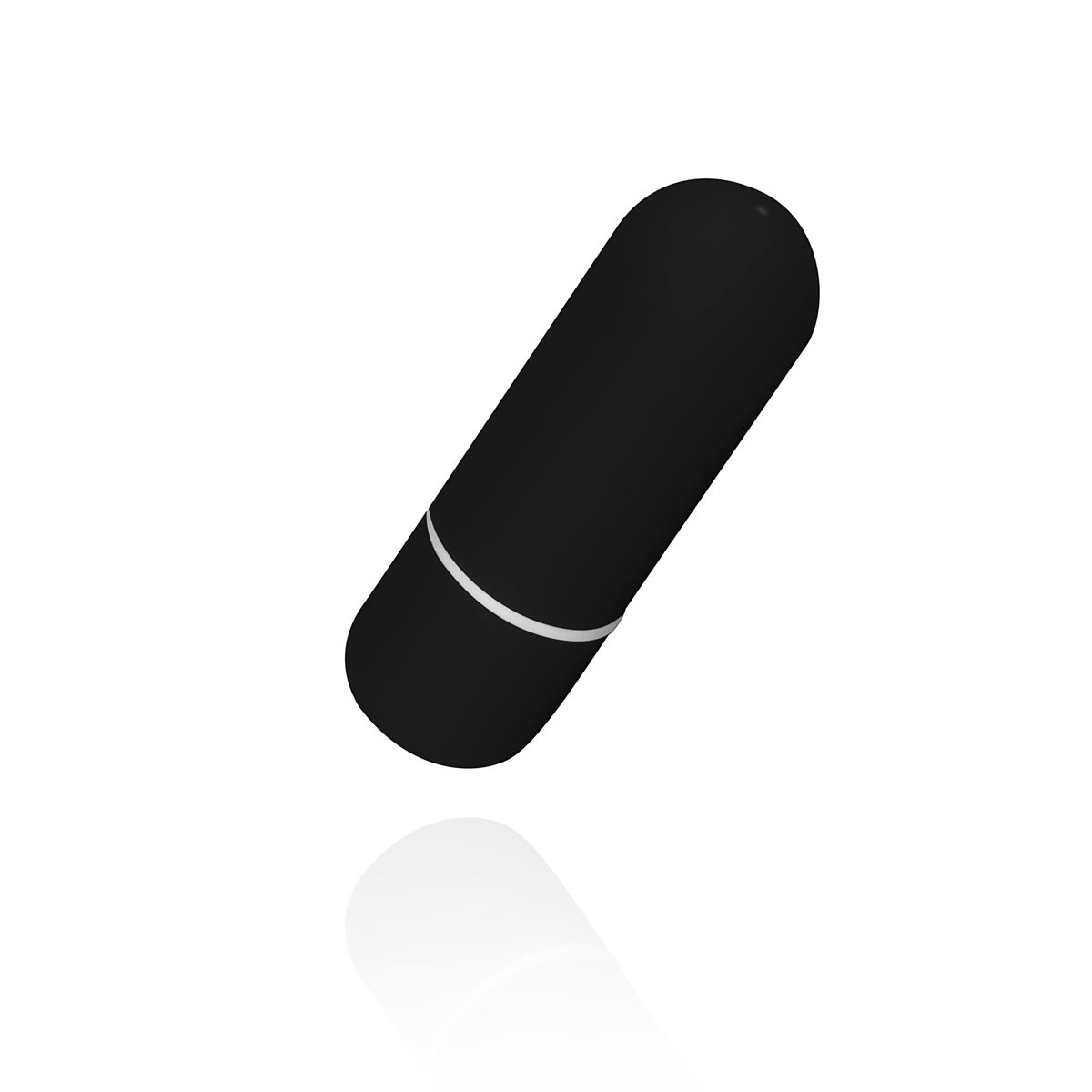 Bulletvibrator met 10 snelheden - zwart