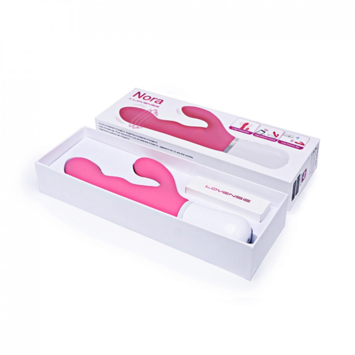 Lovense - Nora G-spot Vibrator  Met App - Roze