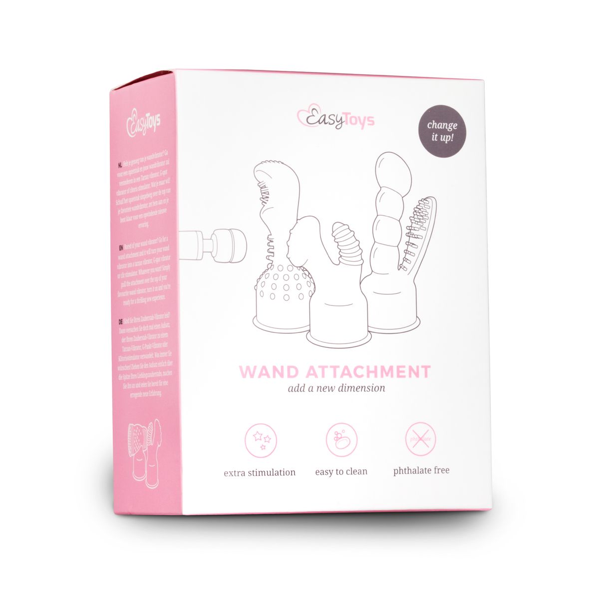 Wand Collection – Opzetstuk Met Masturbator - Zwart