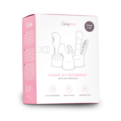 Wand Collection – Opzetstuk Met Masturbator - Zwart