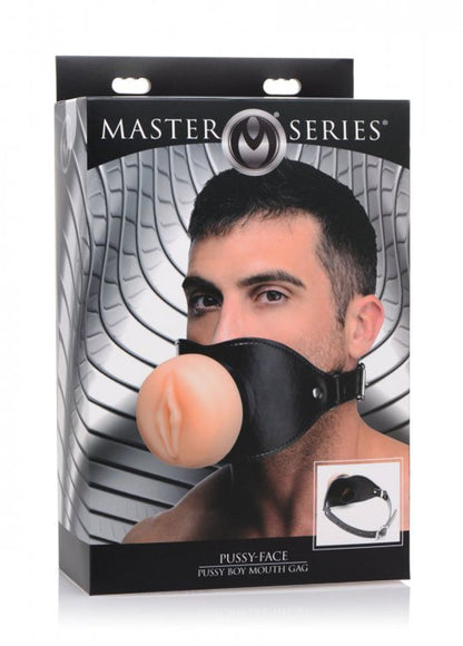 Pussy Face Vagina Gag