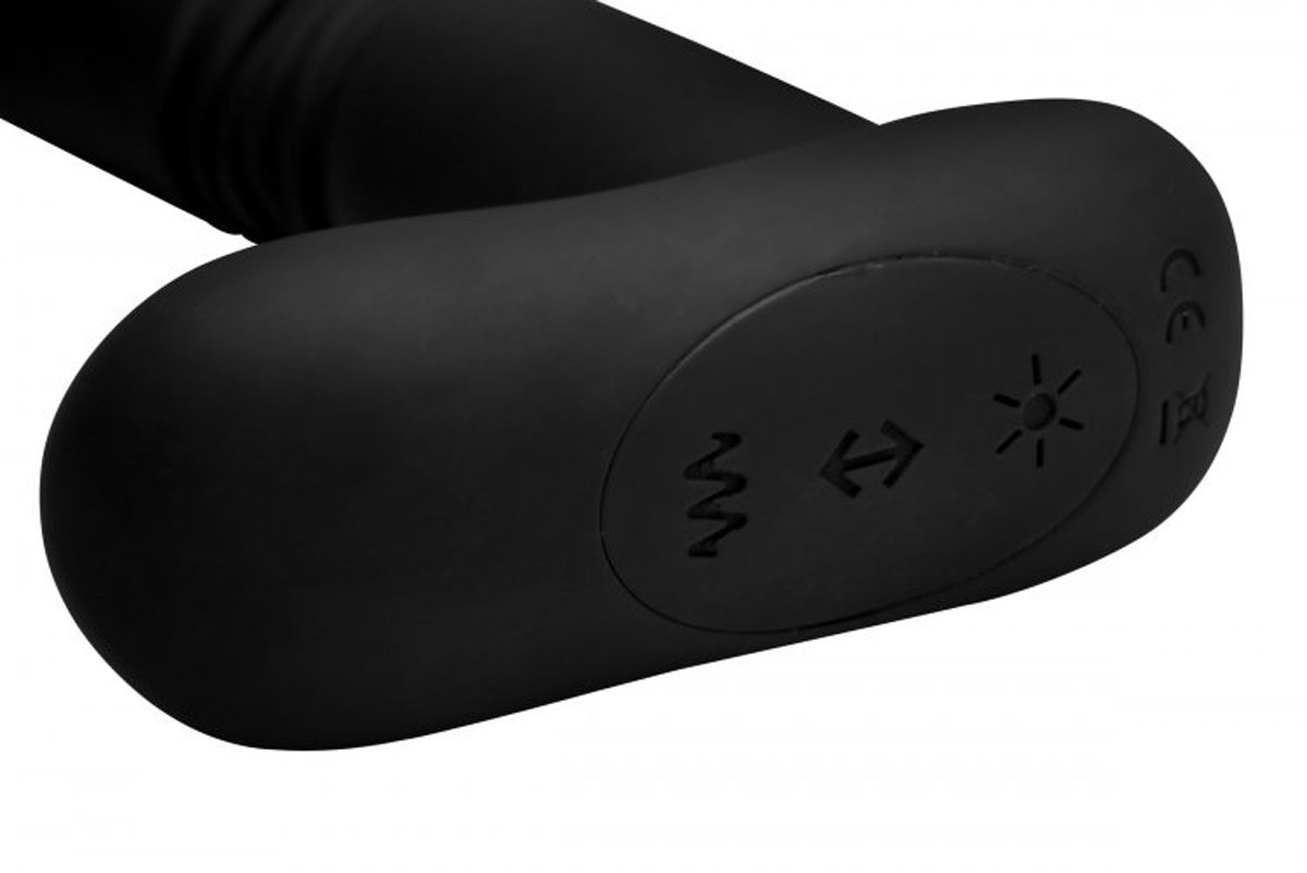 Stotende Anaal Plug met Afstandsbediening