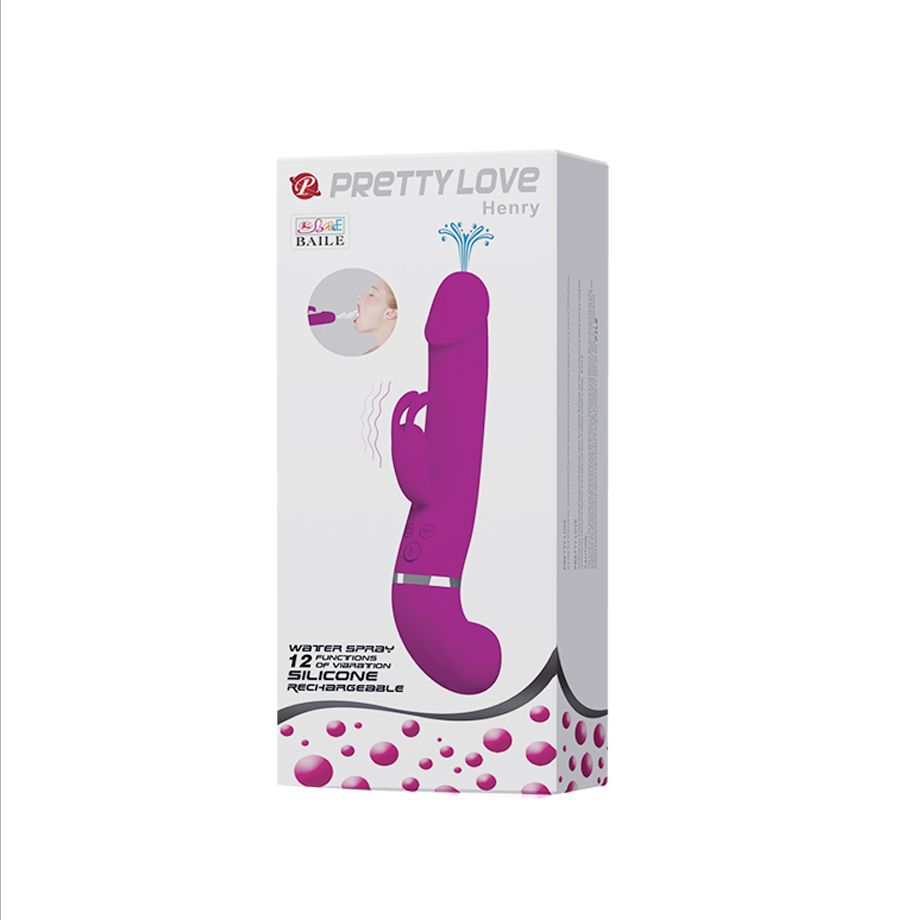 Henry Spuitende Rabbit Vibrator