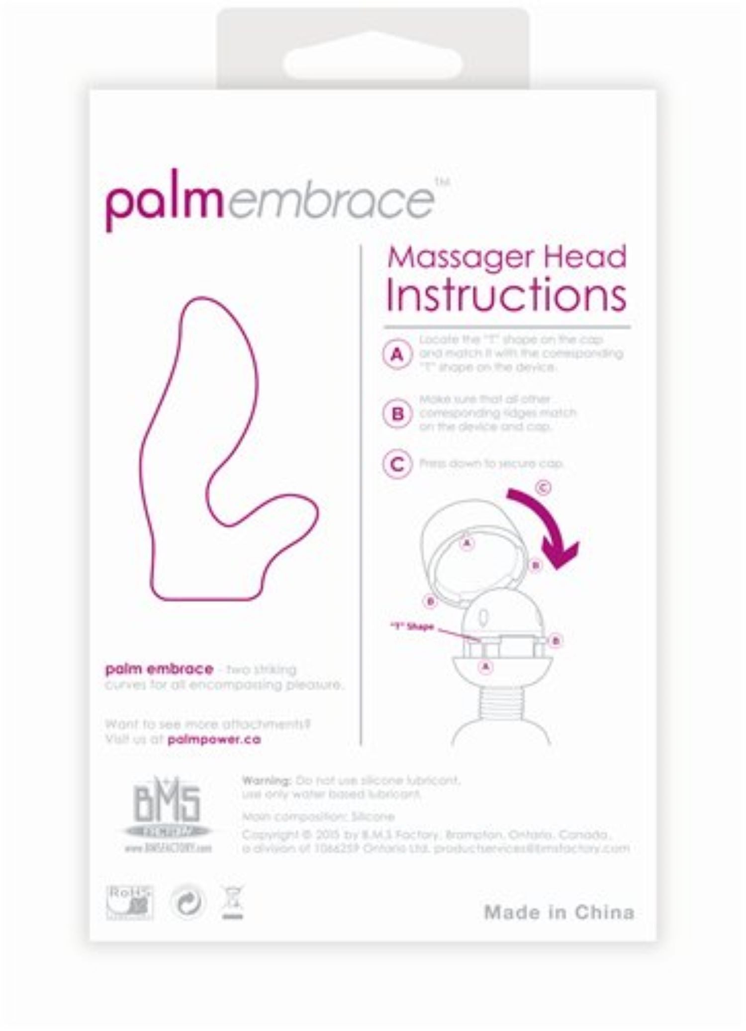 Palm Power - Siliconen Opzetstuk Palm Embrace