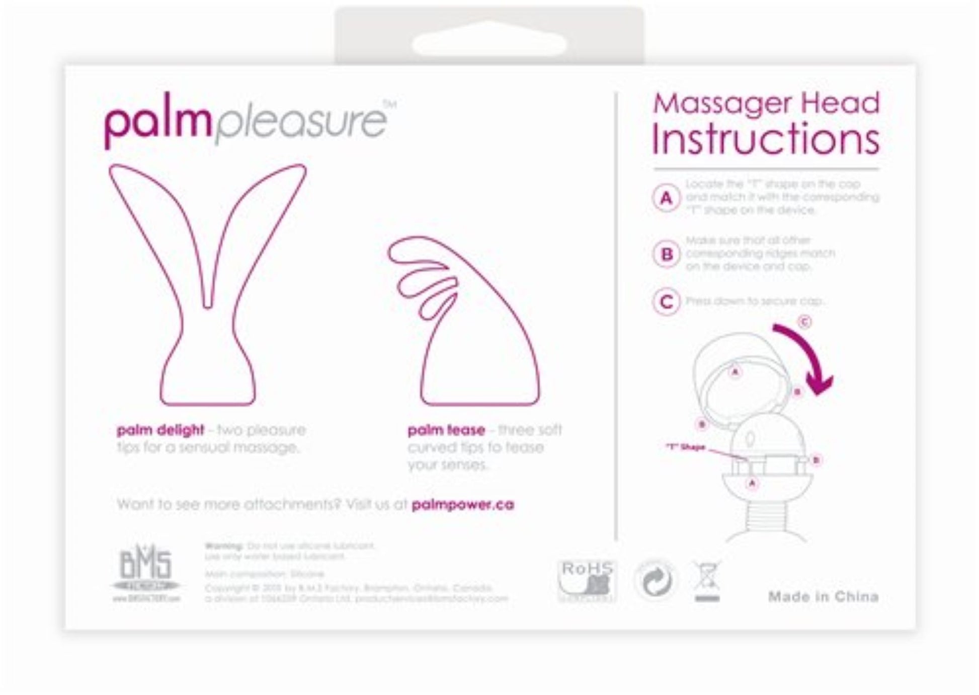 Palm Power - Siliconen Opzetstukken Palm Pleasure