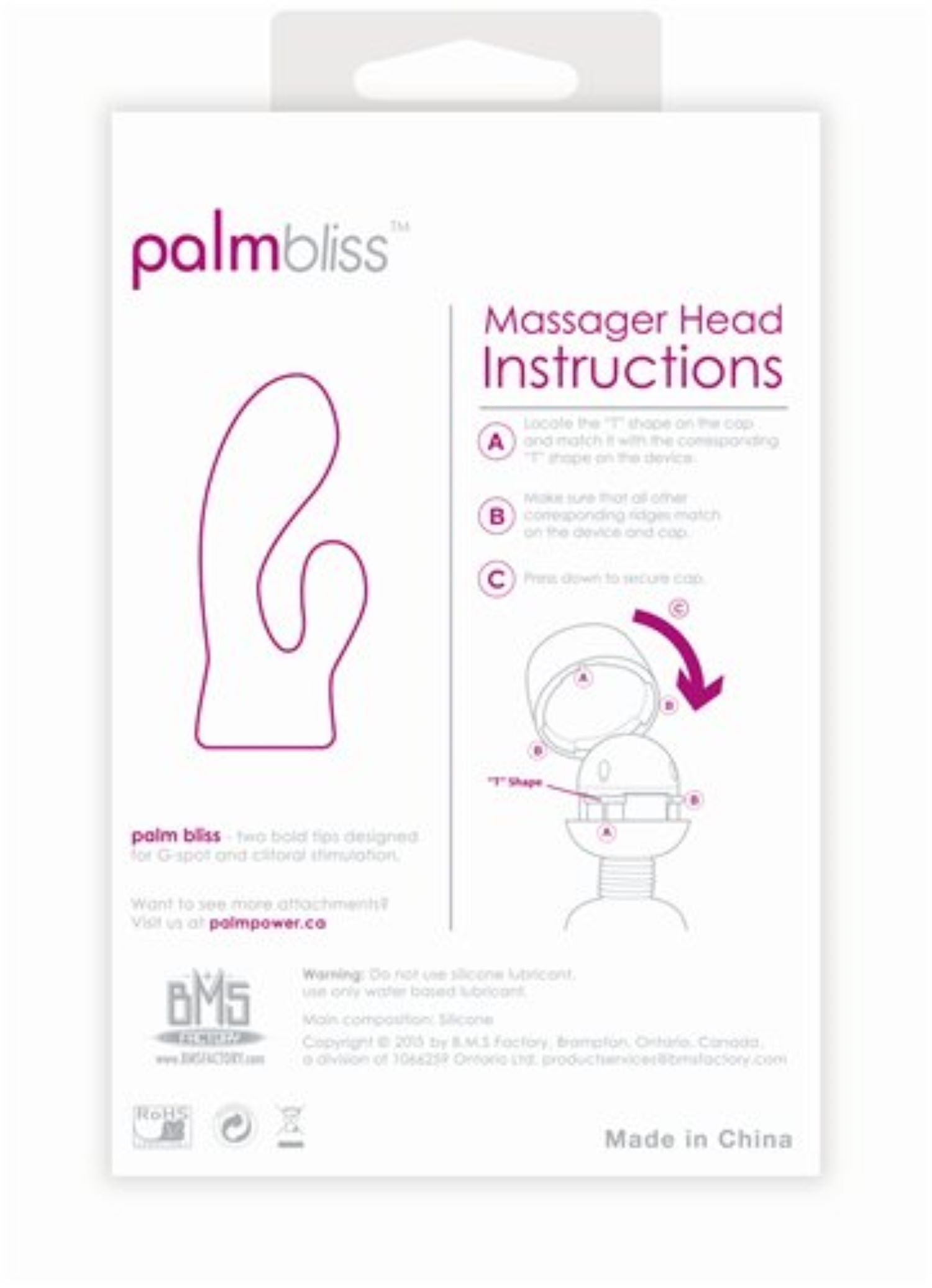 Palm Power - Siliconen Opzetstuk Palm Bliss