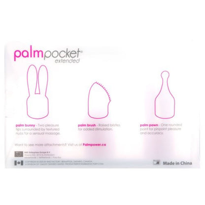 Palm Power - Pocket Extended Siliconen Opzetstukken - Set van 3