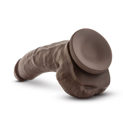 Dr. Skin - Mr. Mayor Dildo Met Zuignap 22,8 cm - Chocolate