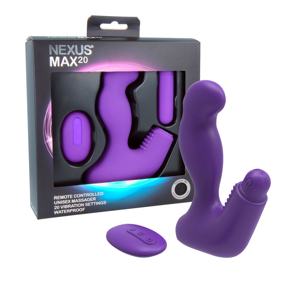 Nexus - Max 20 G-Spot & P-Spot Vibrator - Paars