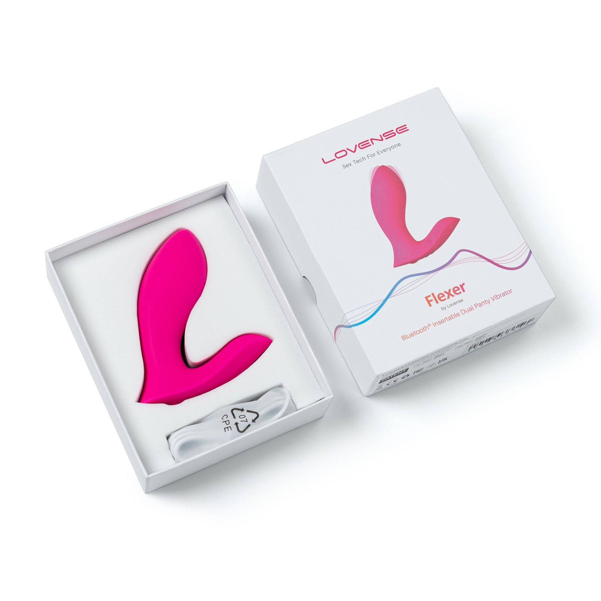 Lovense - Flexer Inbrengbare Dubbele Panty Vibrator