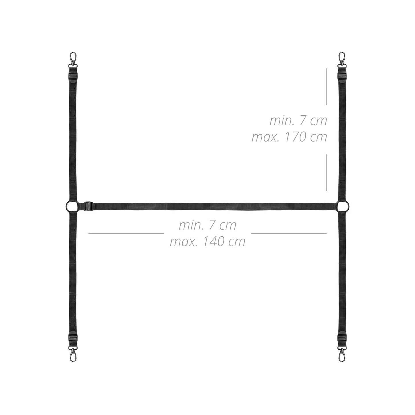 Bedroom Fantasies - Under Mattress Restraint Set