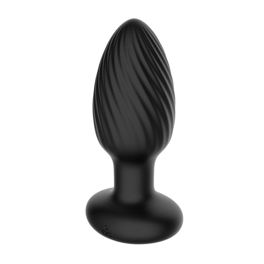 Nexus - Tornado Roterende Butt Plug - Zwart
